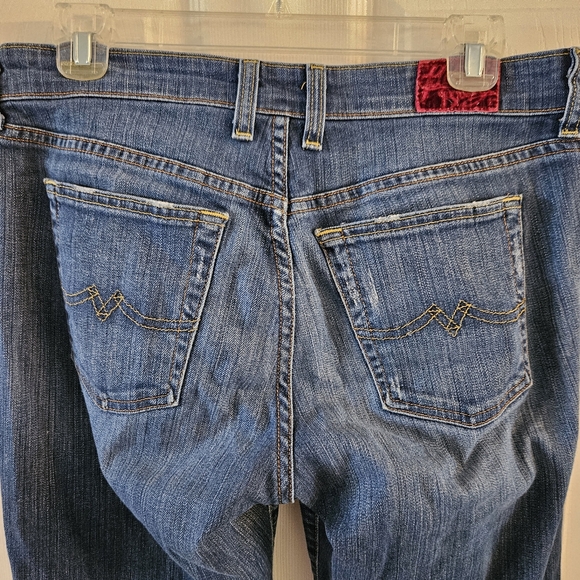 Lucky Brand Sweet N Low Boot Cut Jeans Low Rise Dark Wash Size 6 - Picture 7 of 13